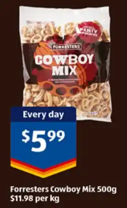 ALDI Forresters Cowboy Mix offer