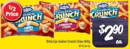 Farmer Jack's Birds Eye Golden Crunch Chips offer