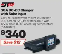 Repco 30A DC-DC Charger with Solar Input offer