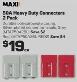 Repco 50A Heavy Duty Connectors 2 Pack offer