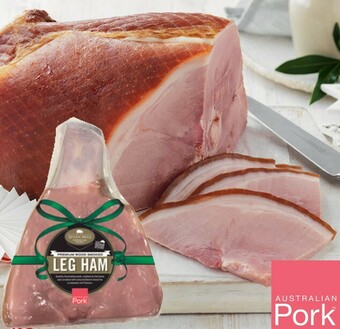 IGA Seven Mile Premium Smoked Quarter Leg Ham offer