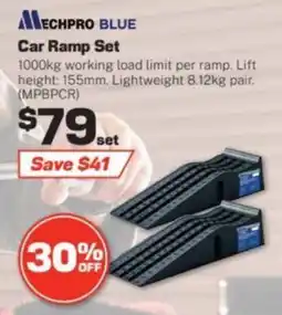 MECHPRO BLUE Car Ramp Set
