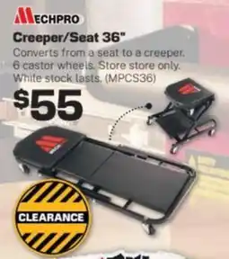 Repco MECHPRO Creeper/Seat 36" offer