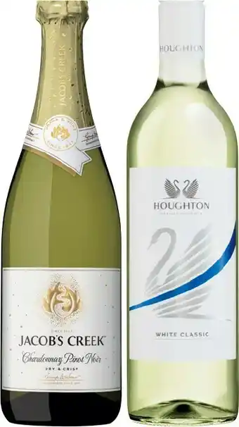 IGA Jacob’s Creek Sparkling or Houghton Classic 750mL Varieties offer