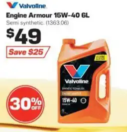 Repco Valvoline Engine Armour 15W-40 offer
