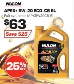 Repco NULON APEX+ 5W-20 ECO-C5 offer