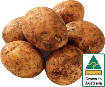 IGA Australian Brushed Potatoes 2kg Pack offer