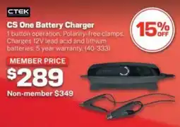Repco CS One Battery Charger offer
