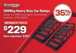 Repco STANFRED 2000kg Heavy Duty Car Ramps offer
