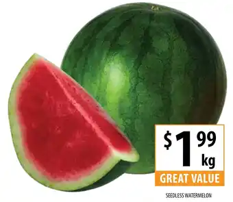 Supabarn Seedless watermelon offer