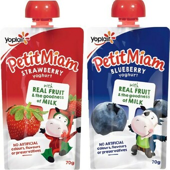 IGA Yoplait Petit Miam Squeezie Yoghurt 70g Selected Varieties offer
