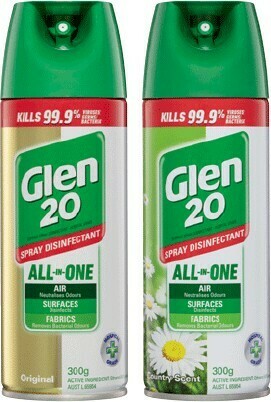 IGA Glen 20 Disinfectant Spray 300g Selected Varieties offer