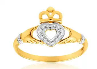 Shiels 9ct yellow gold majestic diamond ring offer