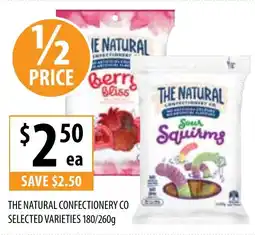 Supabarn The natural confectionery co selected varieties offer