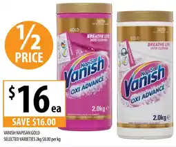 Supabarn Vanish napisan gold selected varieties offer