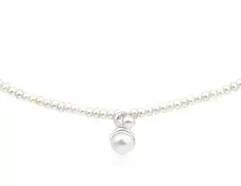 Shiels White freshwater clasp pearl necklace offer