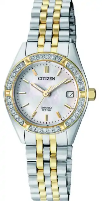 Shiels Citizen eu6064-54d crystal set womens watch offer
