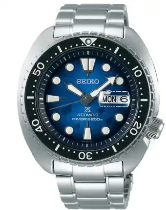 Shiels Seiko prospex srpe39k save the ocean 'king turtle' special edition divers watch offer