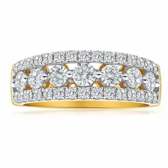 Shiels Flawless cut 18ct yellow gold diamond ring offer
