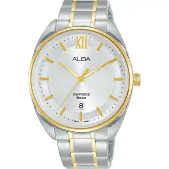 Shiels Alba as9m48x1 two tone mens watch offer