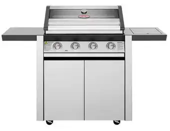 Betta Beefeater 1600 series dark bbq & trolley with side burner - stainless offer