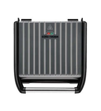 Betta George foreman entertaining steel grill offer