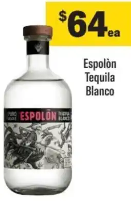 Liquorland Espolòn Tequila Blanco offer