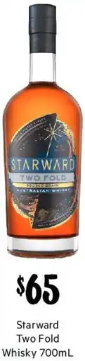 First Choice Liquor Starward Two Fold Whisky offer