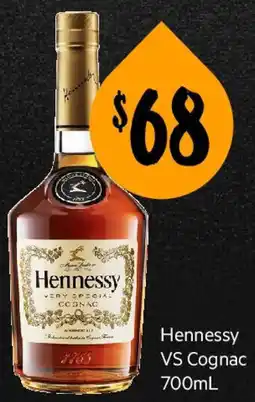 First Choice Liquor Hennessy VS Cognac offer