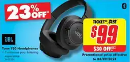 The Good Guys JBL Tune 720 Headphones offer