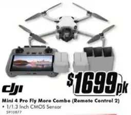 The Good Guys dji Mini 4 Pro Fly More Combo (Remote Control 2) offer