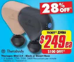 The Good Guys Therabody Theragun Mini 2.0 offer