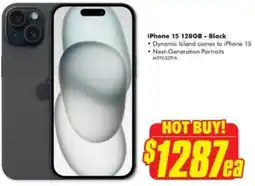 The Good Guys iPhone 15 128GB offer