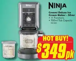 The Good Guys NINJA Creami Deluxe Ice Cream Maker offer