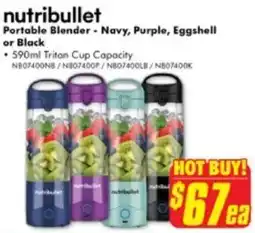 The Good Guys nutribullet Portable Blender offer