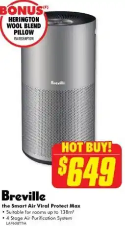 The Good Guys Breville the Smart Air Viral Protect Max offer