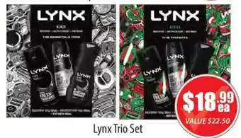 Healthy World Pharmacy Lynx Trio Set offer