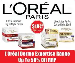 Healthy World Pharmacy L'Oréal Dermo Expertise Range offer