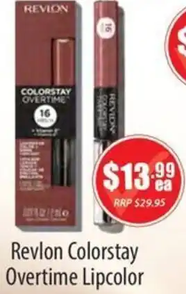 Healthy World Pharmacy Revlon Colorstay Overtime Lipcolor offer