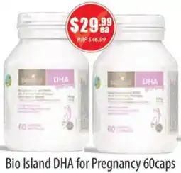 Healthy World Pharmacy Bio Island DHA for Pregnancy offer