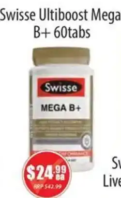 Healthy World Pharmacy Swisse Ultiboost Mega B+ offer