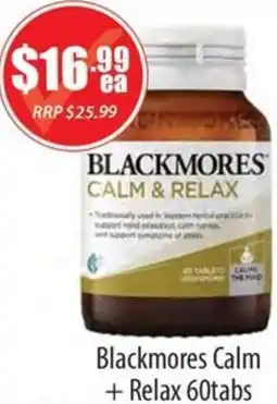 Blackmores Calm + Relax