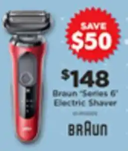 Braun Series 6 Electric Shaver