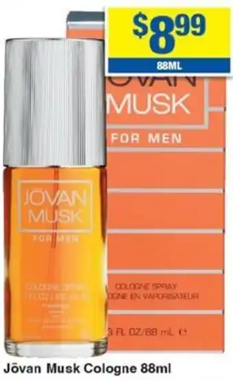 My Chemist Jōvan Musk Cologne offer