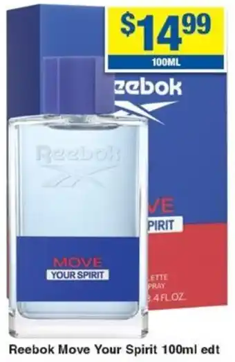 My Chemist Reebok Move Your Spirit  edt offer