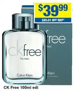 My Chemist CK Free edt offer