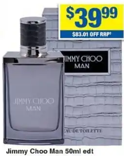 My Chemist Jimmy Choo Man edt offer