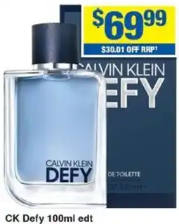 My Chemist CK Defy edt offer