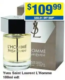 My Chemist Yves Saint Laurent L'Homme edt offer