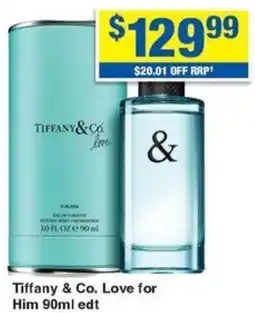 My Chemist Tiffany & Co. Love for Him edt offer
